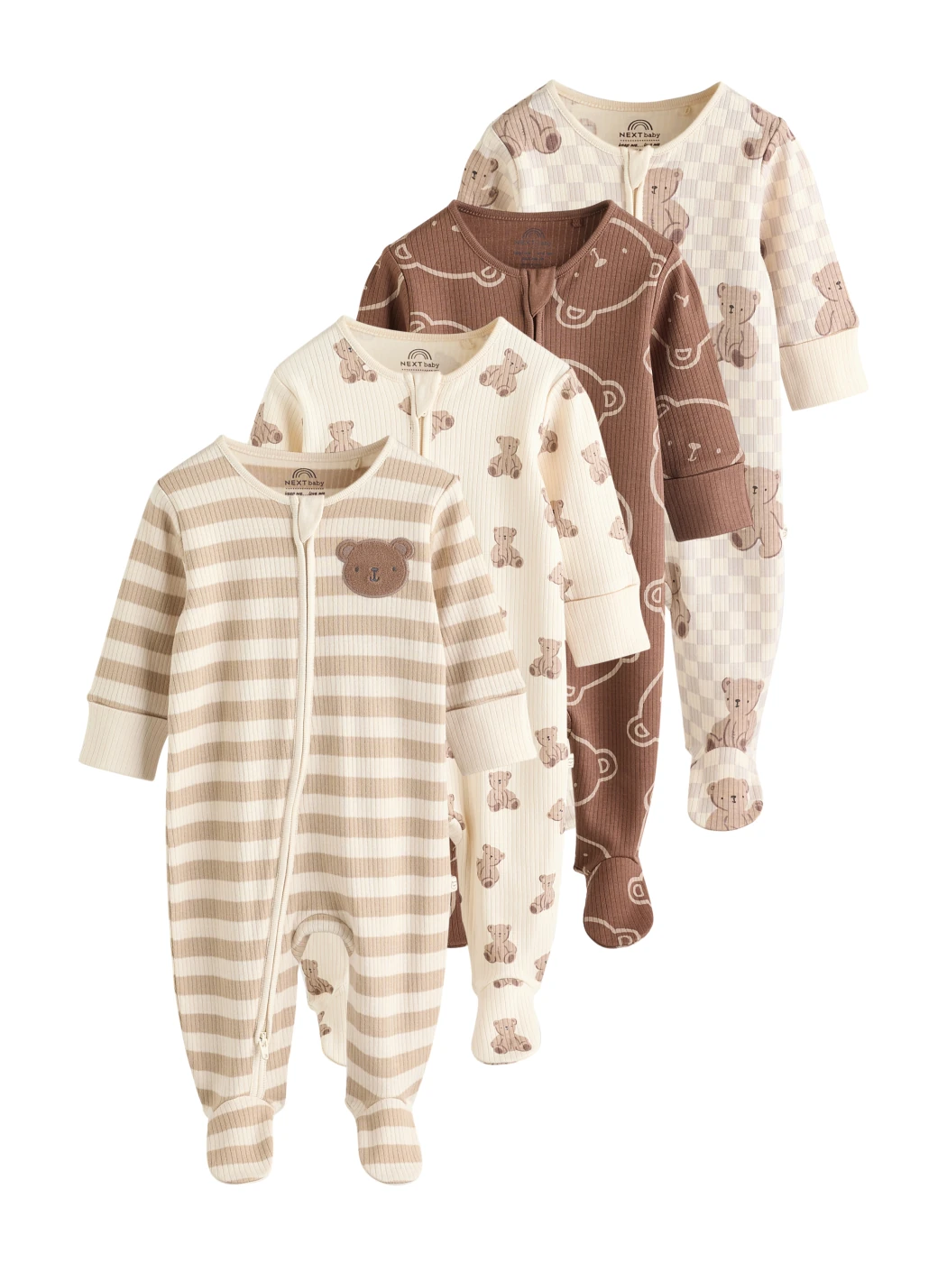 PIJAMAS PACK X4 BEBÉ NIÑO NEXT - 1