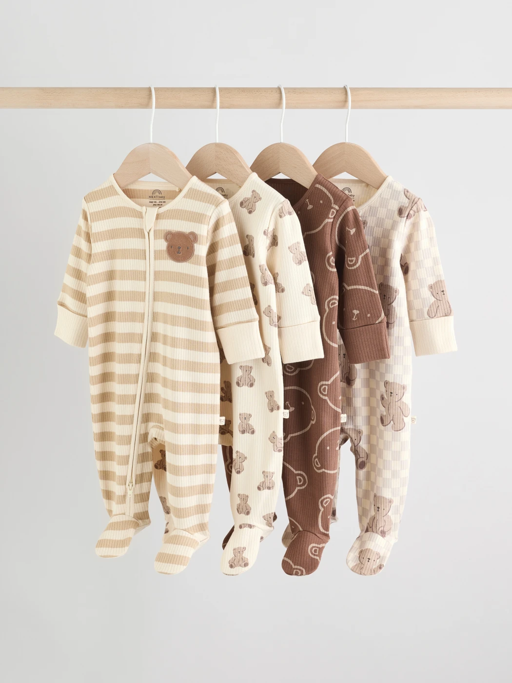 PIJAMAS PACK X4 BEBÉ NIÑO NEXT - 2