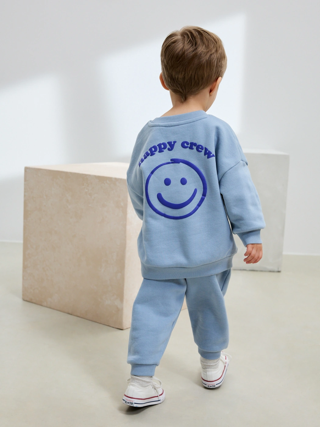 CONJUNTO POLERA + PANTALÓN DE BUZO BEBÉ NIÑO NEXT - 3