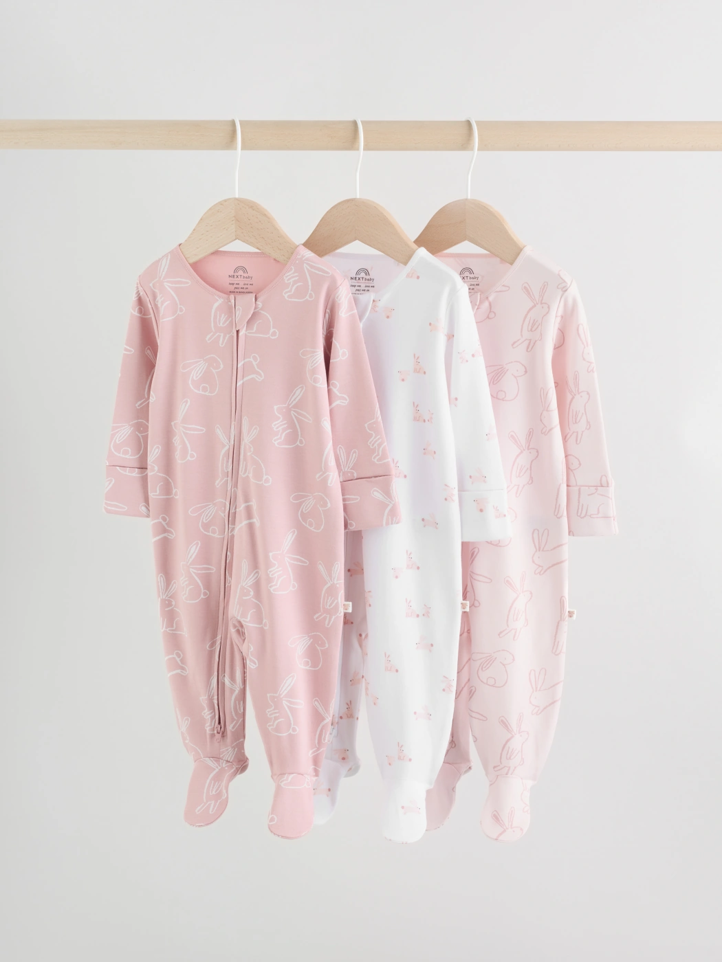 PIJAMAS PACK X3 BEBÉ NIÑA NEXT - 1
