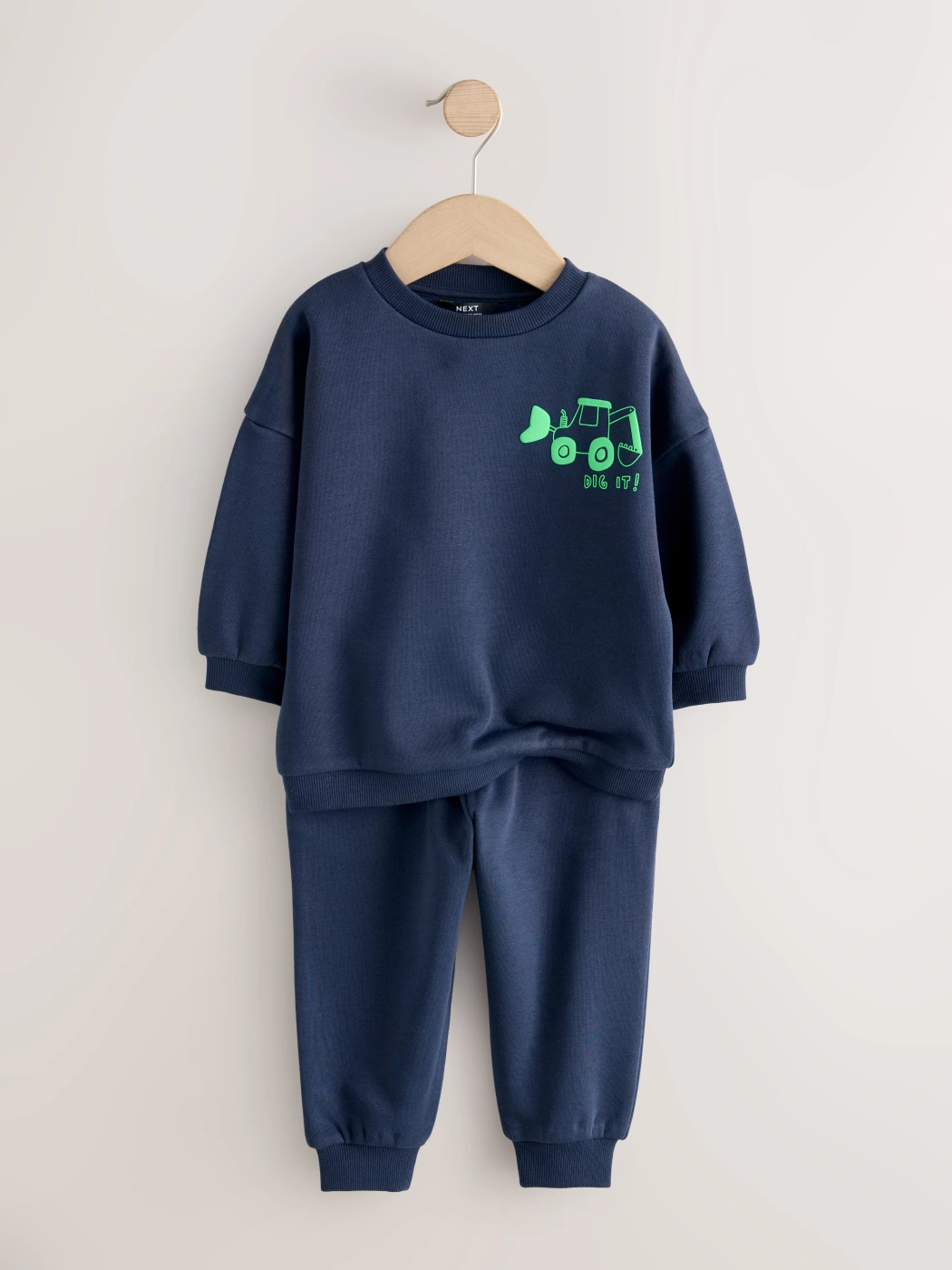 CONJUNTO POLERA + PANTALÓN DE BUZO BEBÉ NIÑO NEXT - 2