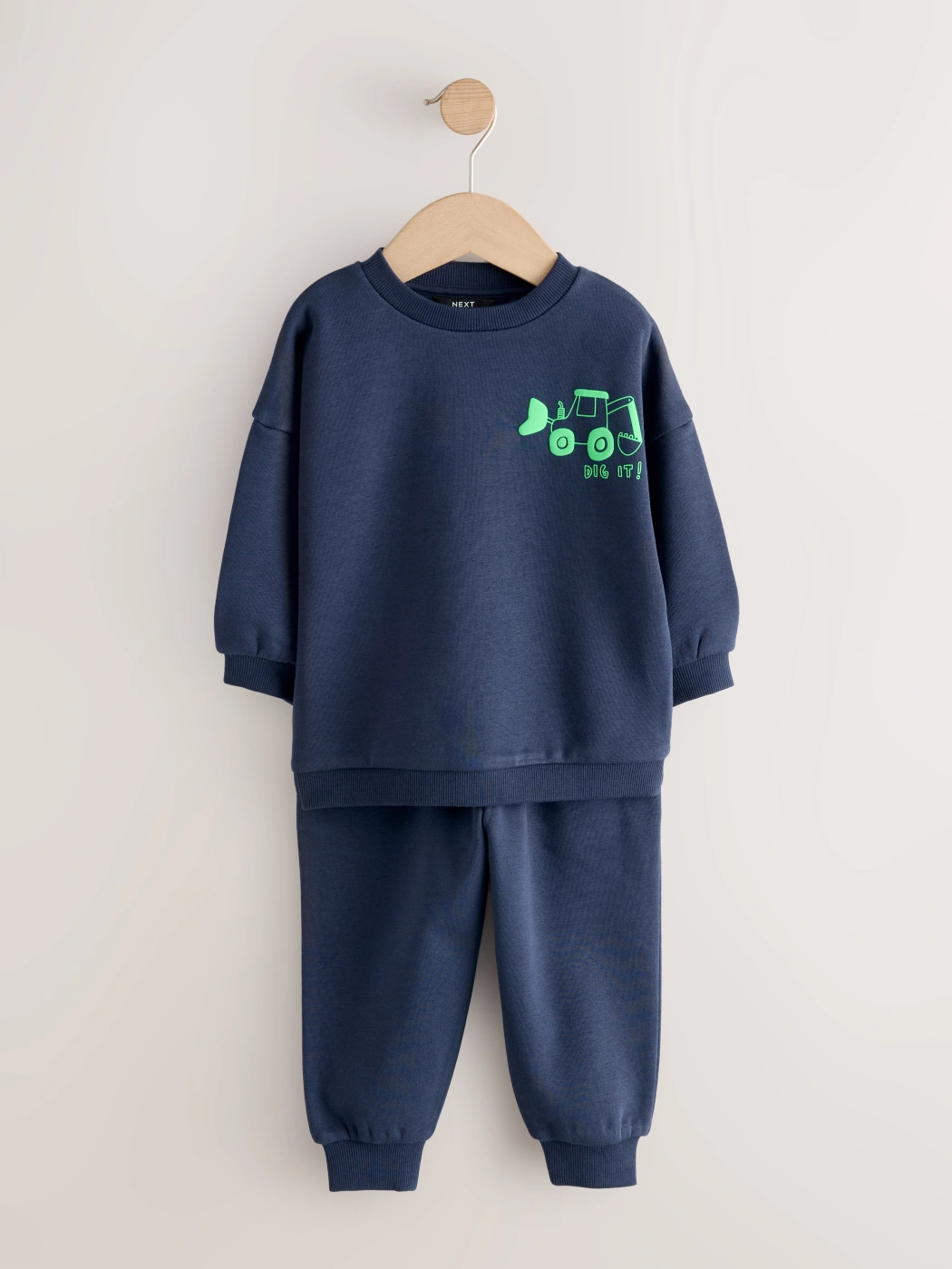 CONJUNTO POLERA + PANTALÓN DE BUZO BEBÉ NIÑO NEXT - 1