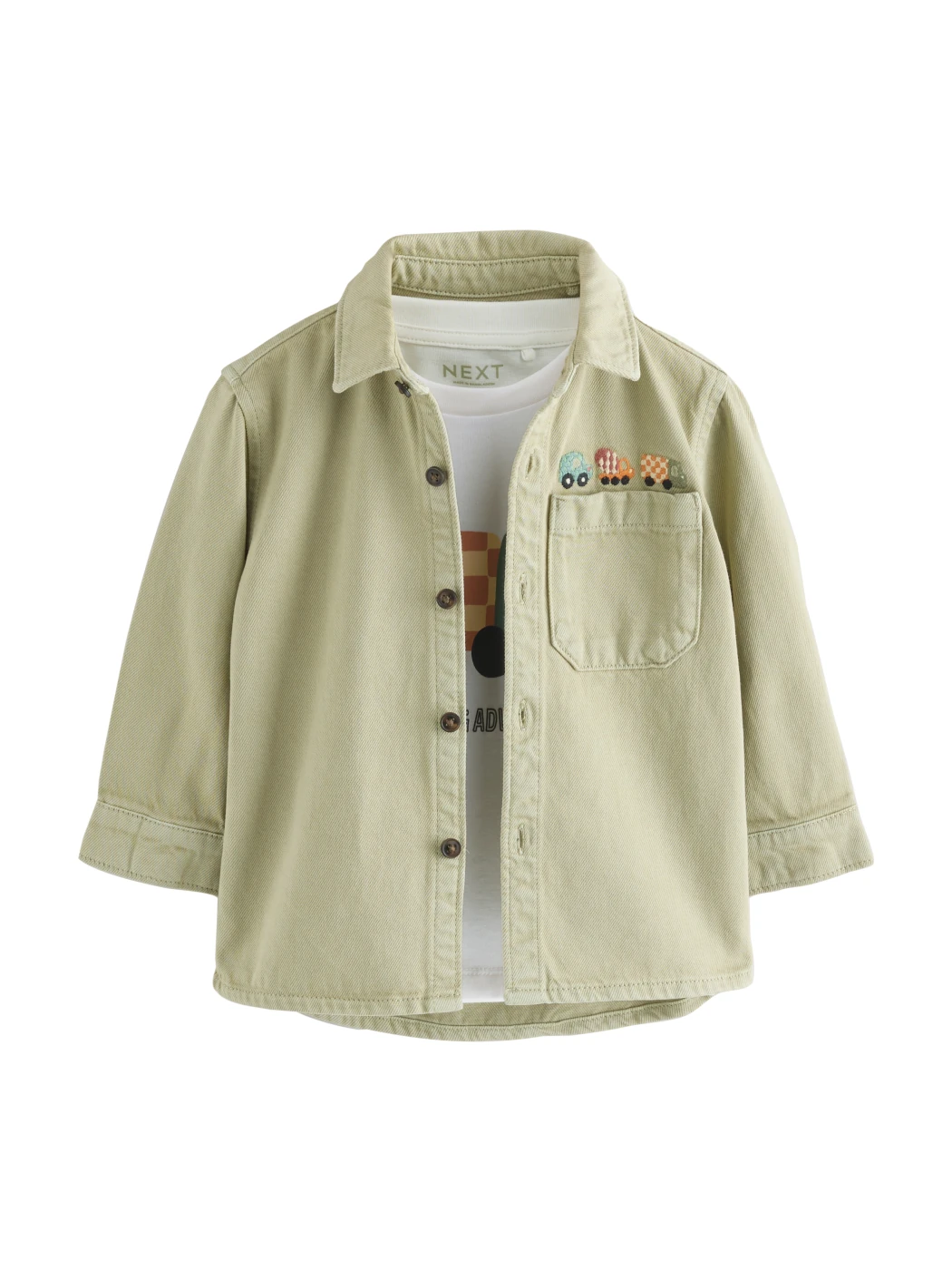SOBRECAMISA + POLO MANGA CORTA BEBÉ NIÑO NEXT - 4