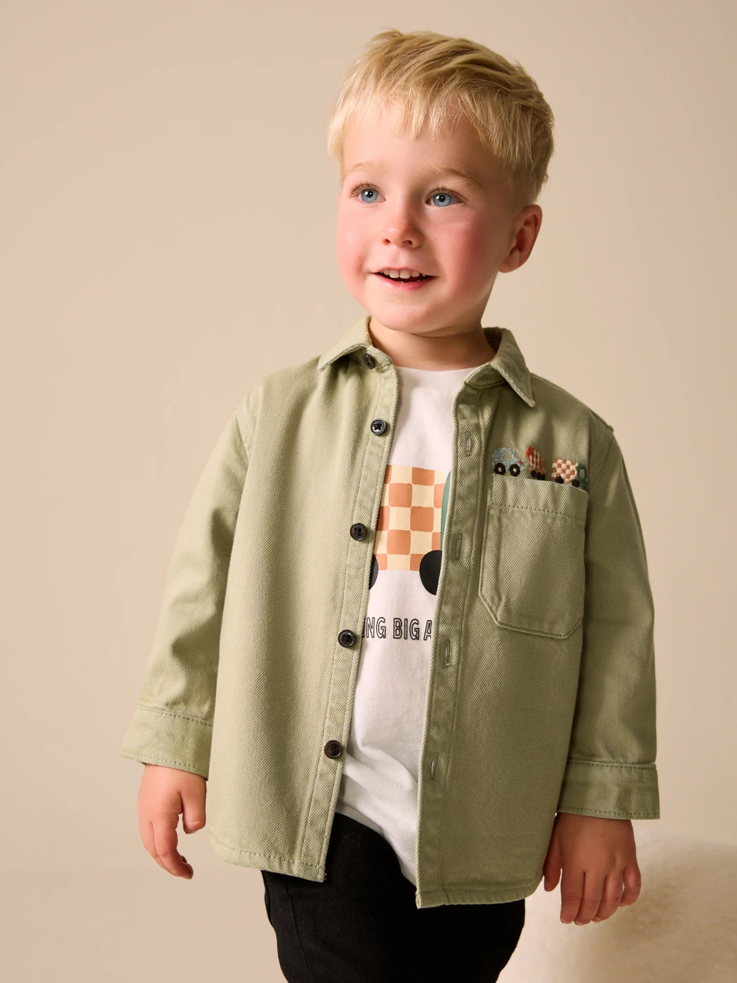 SOBRECAMISA + POLO MANGA CORTA BEBÉ NIÑO NEXT - 1