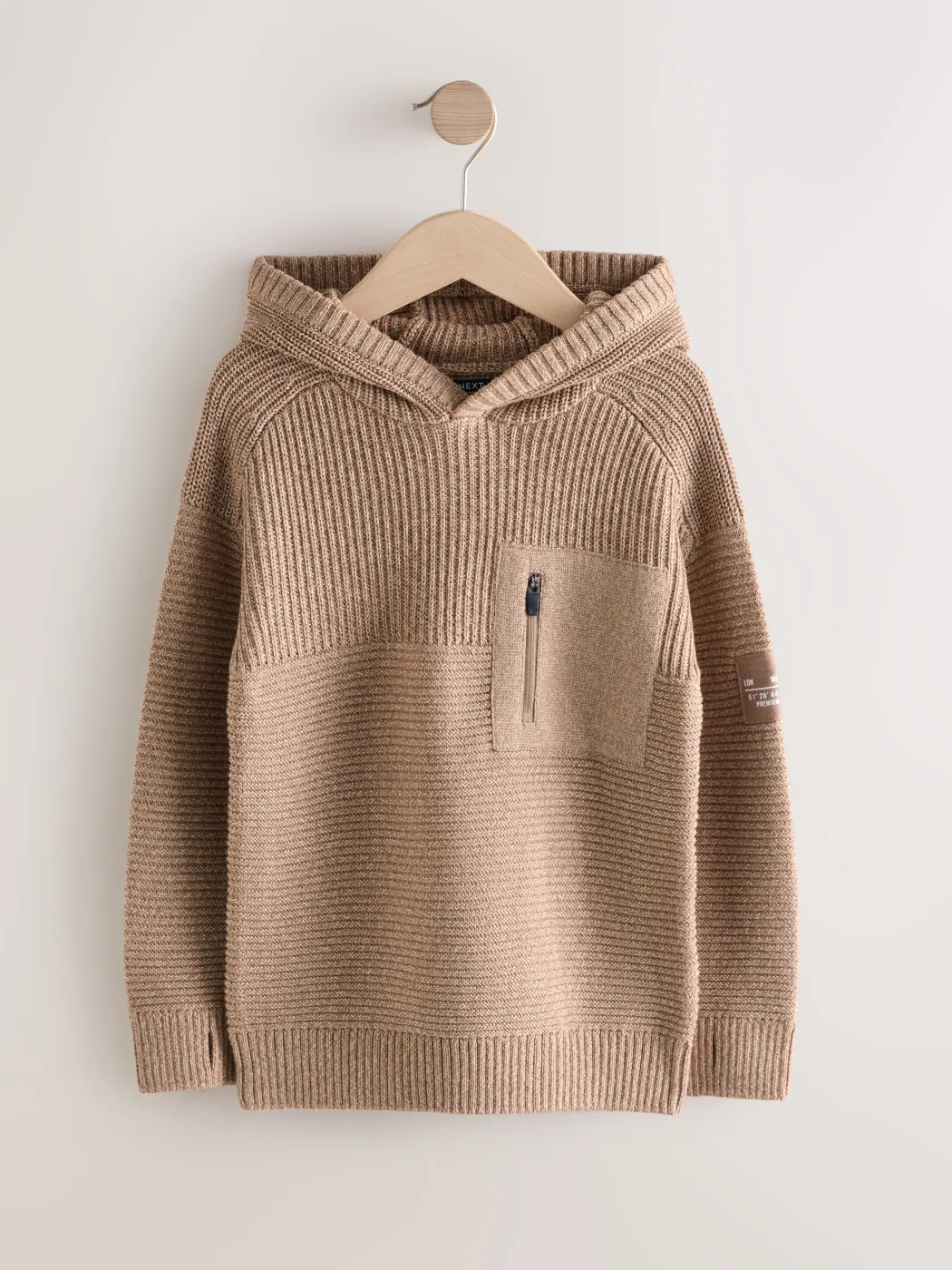 CHOMPA SWEATER CON CAPUCHA NIÑO NEXT - 1