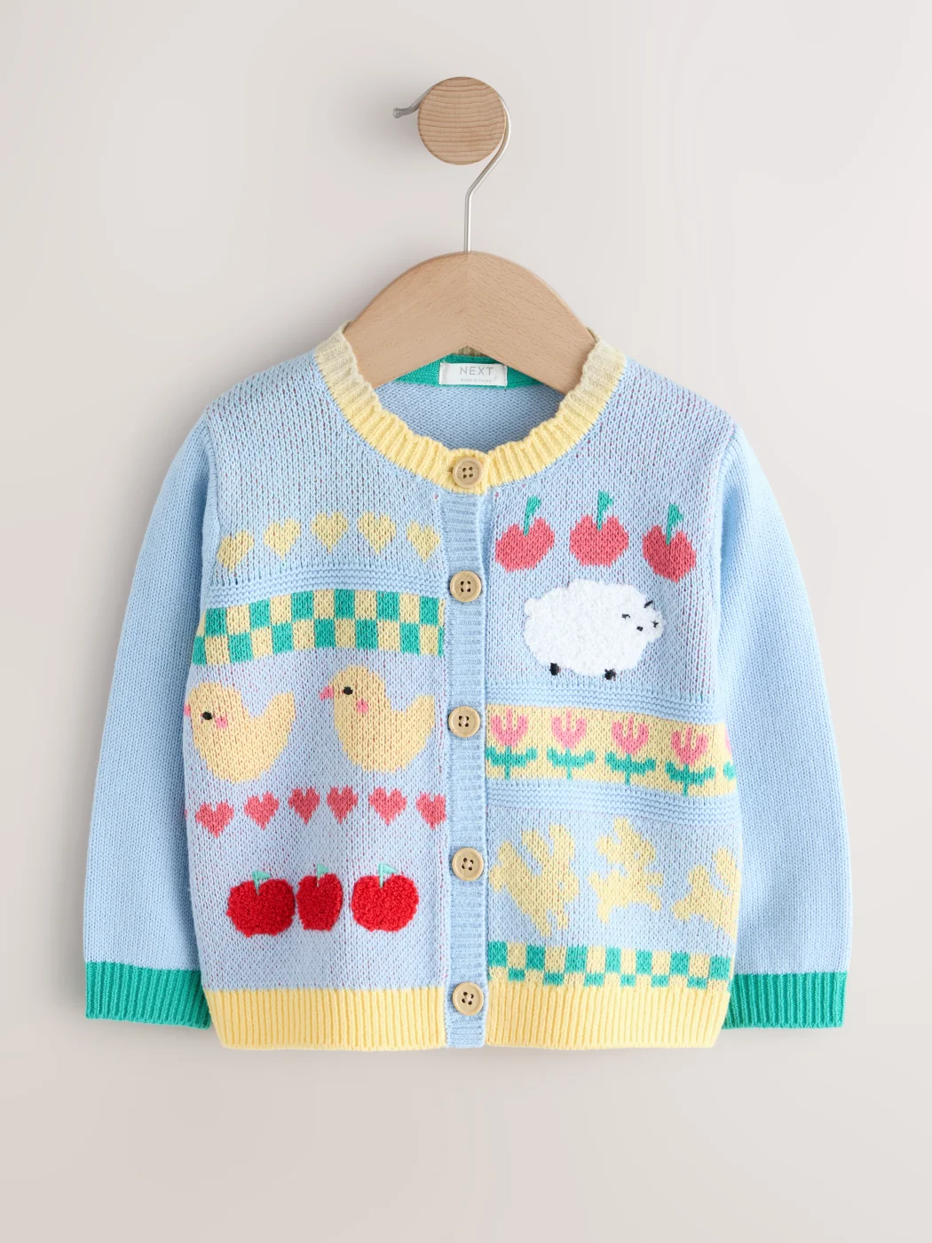 CHOMPA CARDIGAN FARM BEBÉ NIÑA NEXT - 5