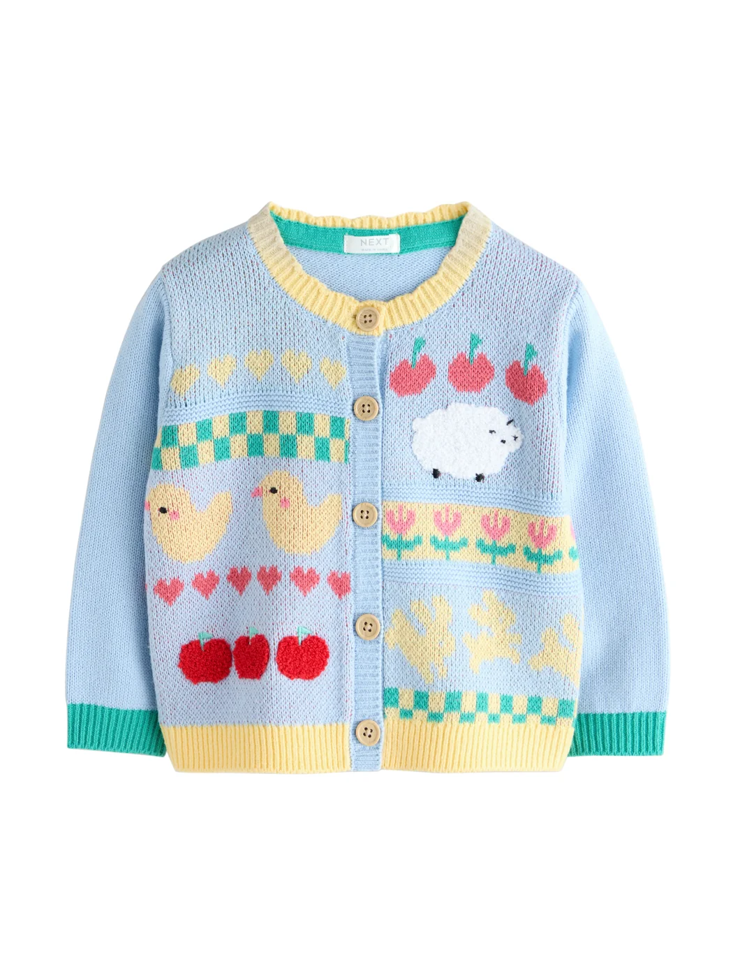 CHOMPA CARDIGAN FARM BEBÉ NIÑA NEXT - 9