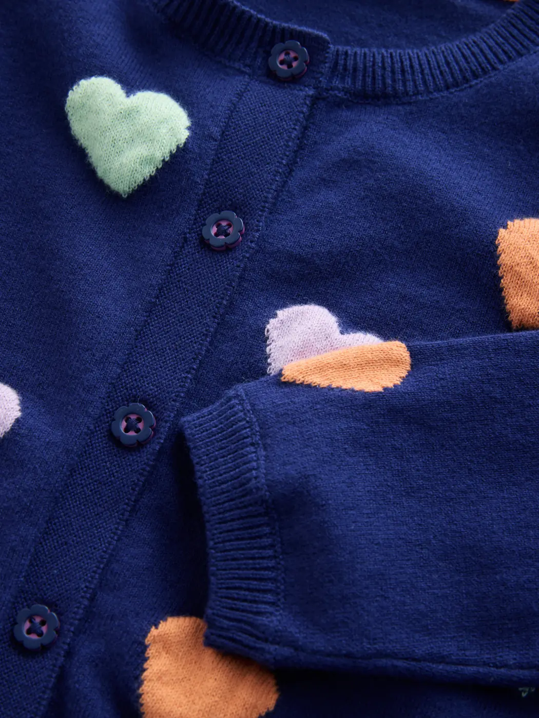 CHOMPA CARDIGAN CORAZONES BEBÉ NIÑA NEXT - 7