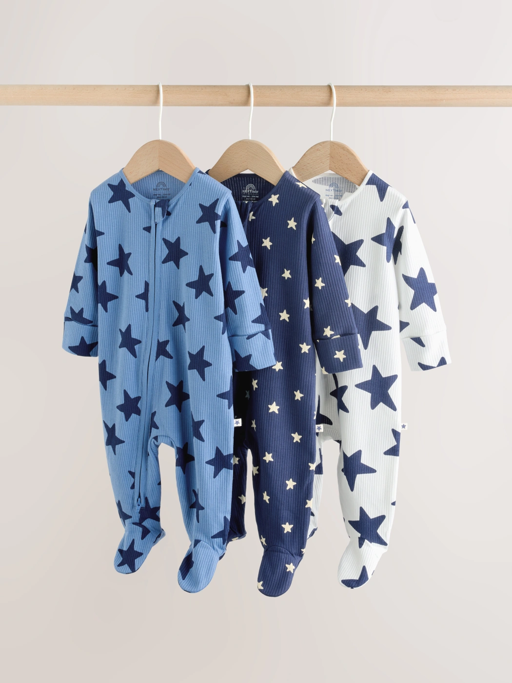 PIJAMAS PACK X3 BEBÉ NIÑO NEXT - 1