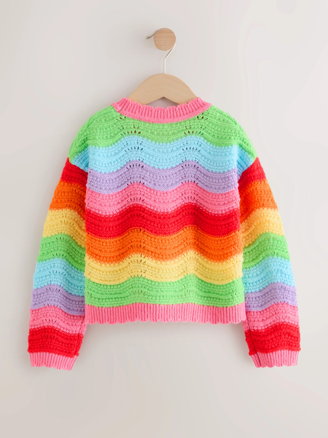 CHOMPA SWEATER ARCOIRIS NIÑA NEXT - 1
