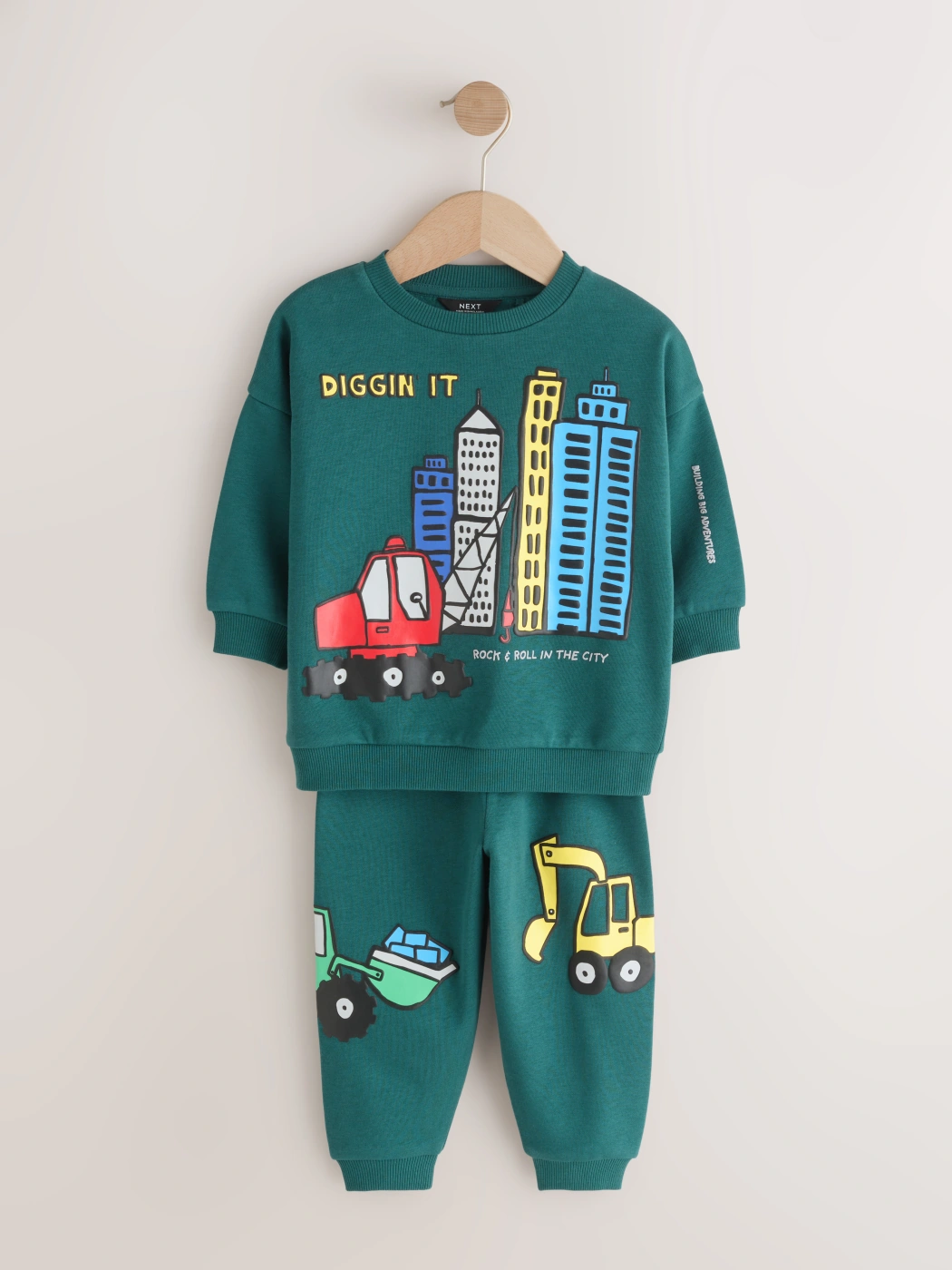 CONJUNTO POLERA + PANTALÓN DE BUZO BEBÉ NIÑO NEXT - 6
