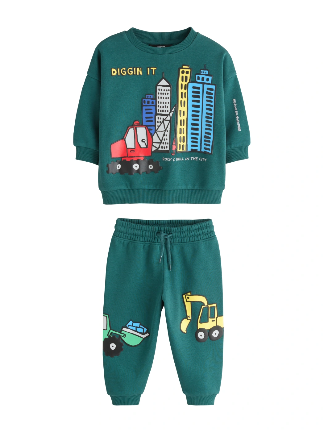 CONJUNTO POLERA + PANTALÓN DE BUZO BEBÉ NIÑO NEXT - 9
