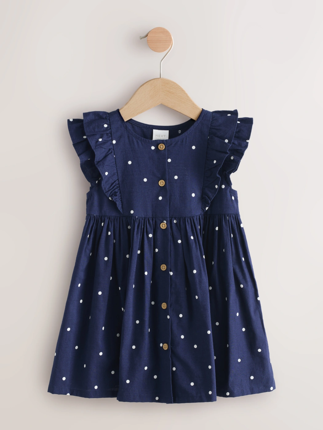 VESTIDO ALGODÓN BEBÉ NIÑA NEXT - 4