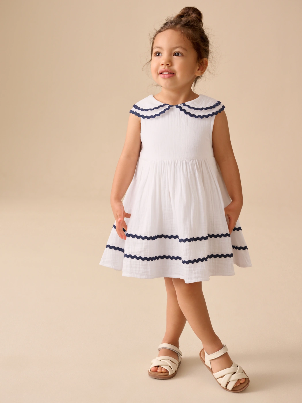 VESTIDO ALGODÓN BEBÉ NIÑA NEXT - 1