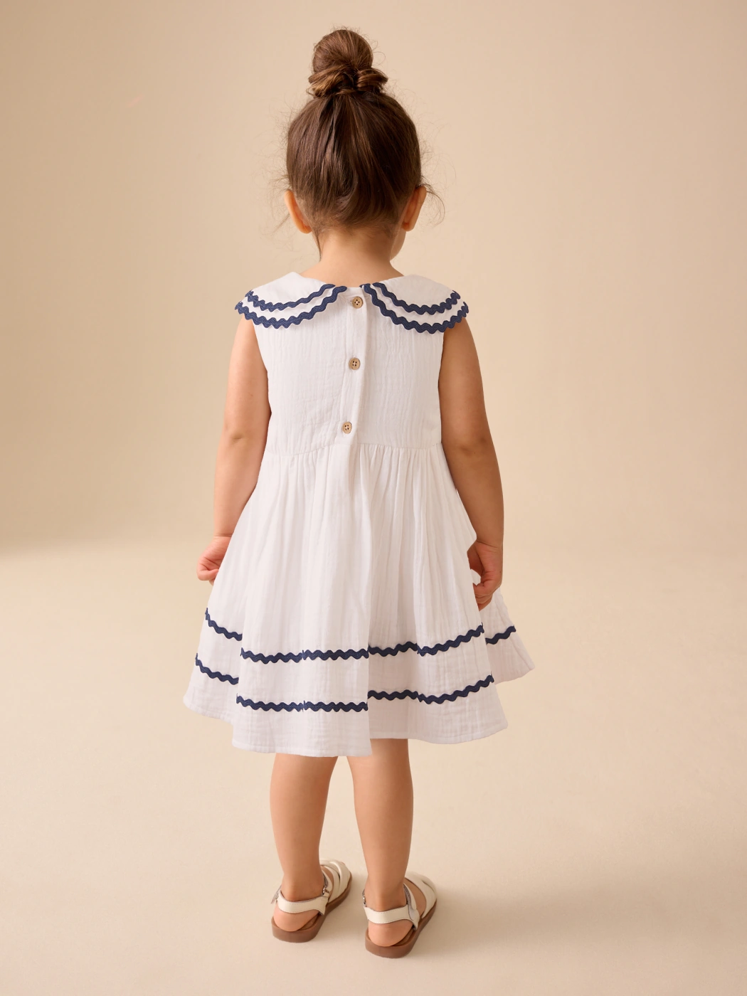 VESTIDO ALGODÓN BEBÉ NIÑA NEXT - 3