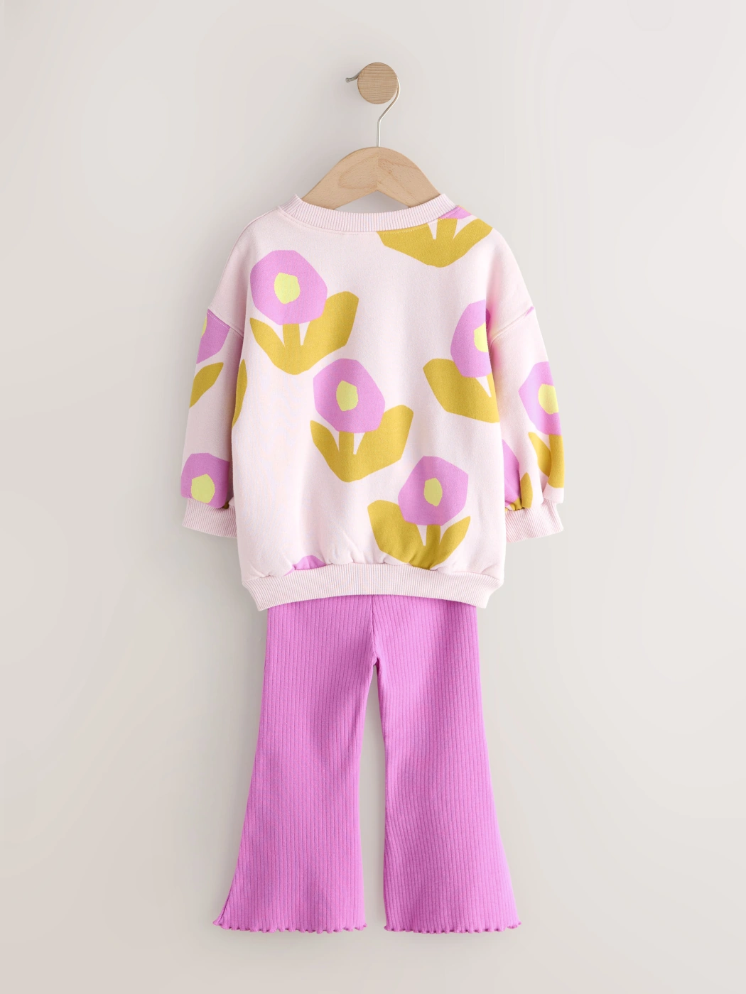 CONJUNTO POLERA + LEGGINGS FLARE BEBÉ NIÑA NEXT - 9