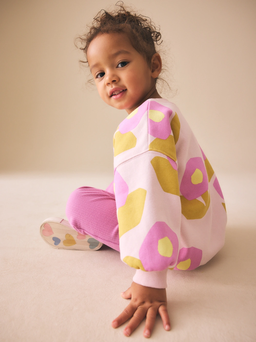 CONJUNTO POLERA + LEGGINGS FLARE BEBÉ NIÑA NEXT - 3