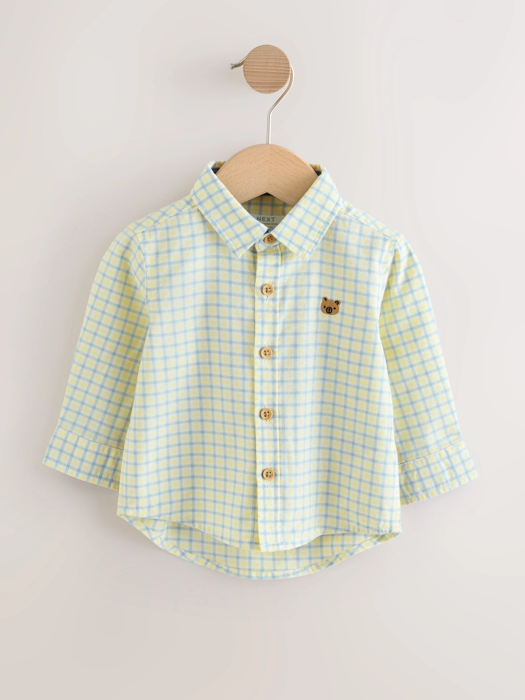 CAMISA MANGA LARGA OSITO BEBÉ NIÑO NEXT - 1