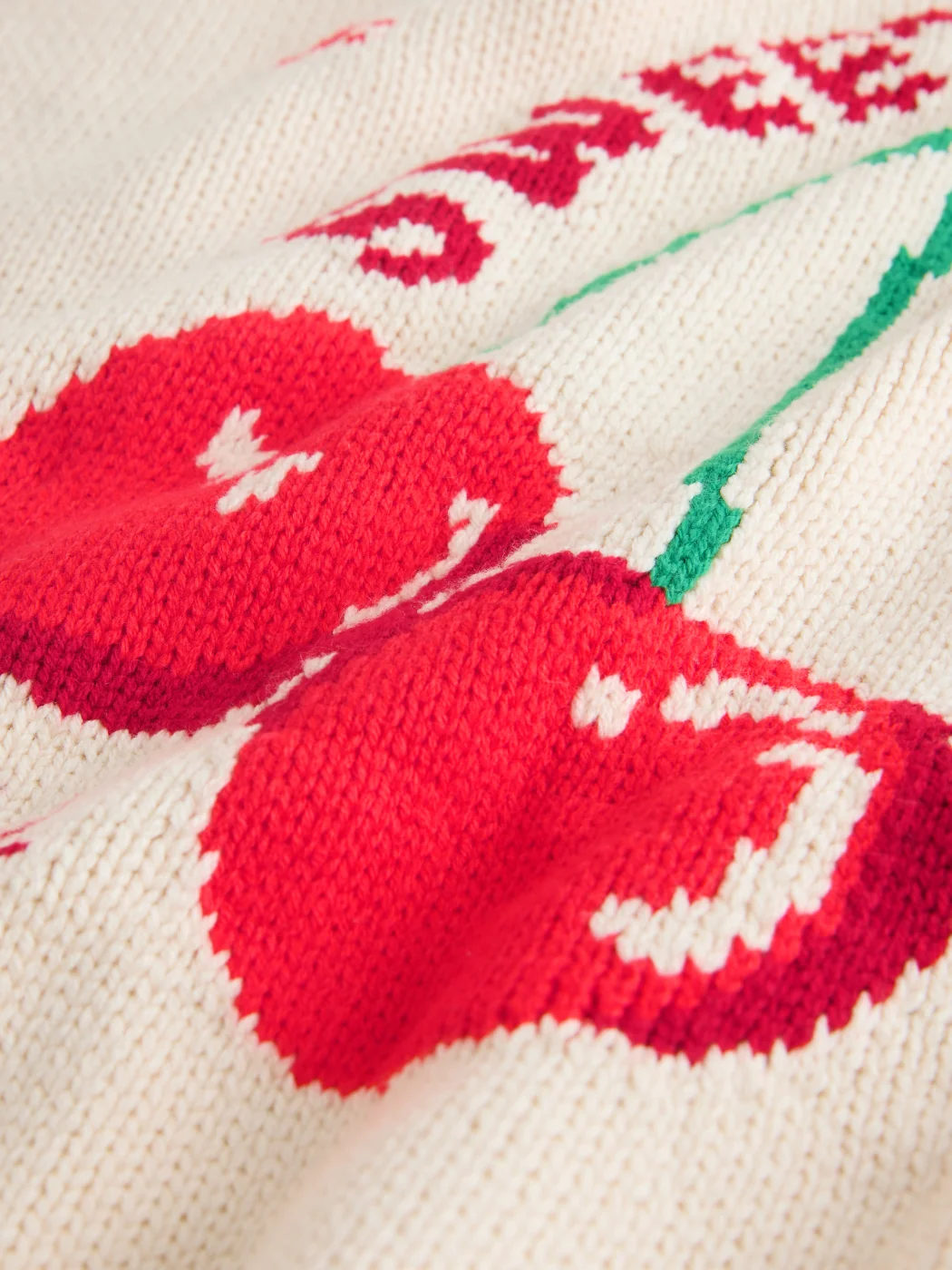 CHOMPA CARDIGAN CHERRY NIÑA NEXT - 5