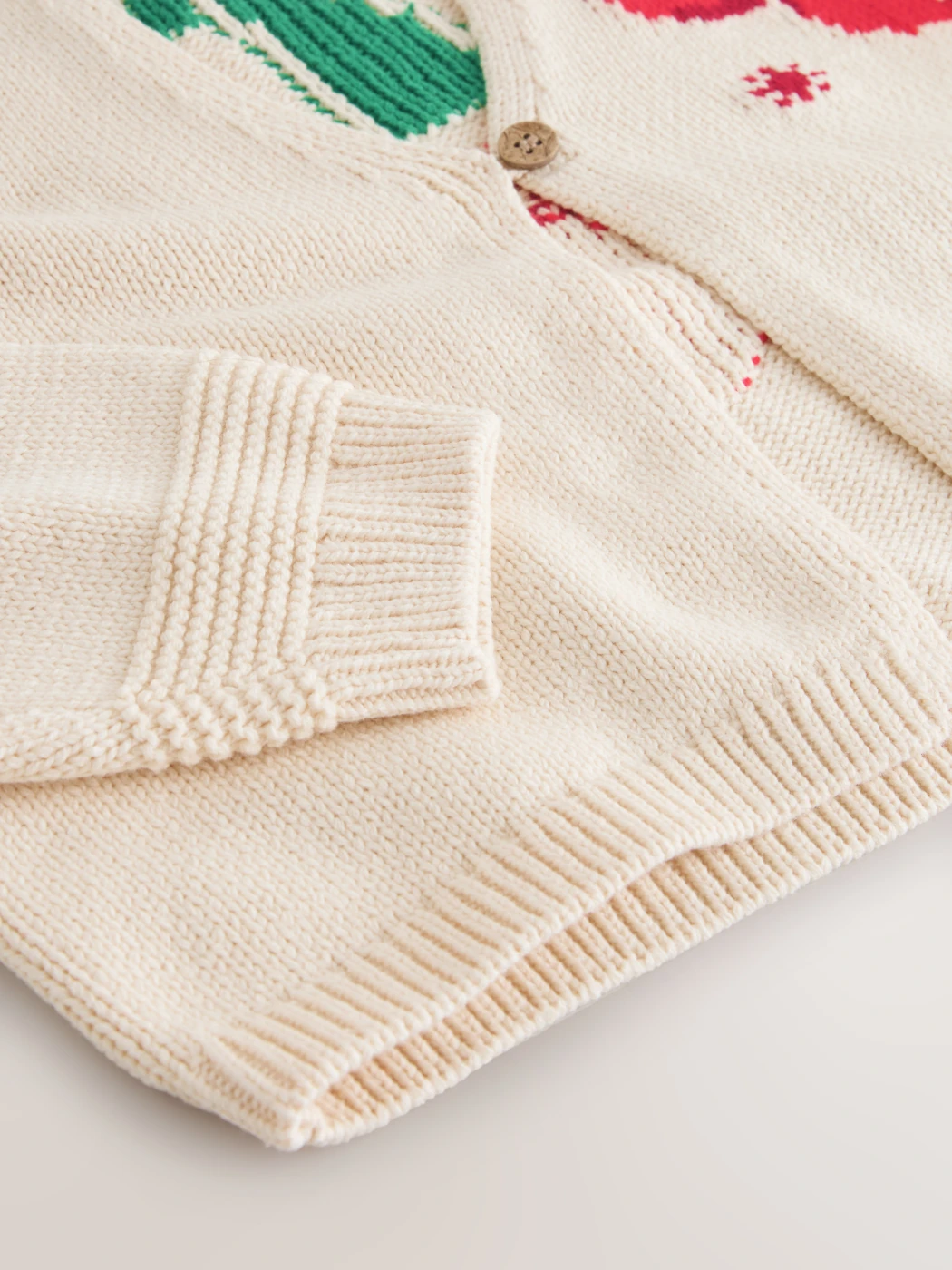 CHOMPA CARDIGAN CHERRY NIÑA NEXT - 6