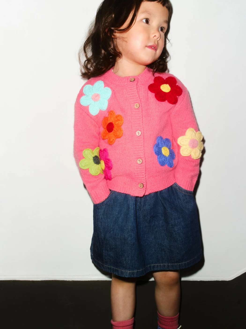 CHOMPA CARDIGAN FLORES  BEBÉ NIÑA NEXT - 1