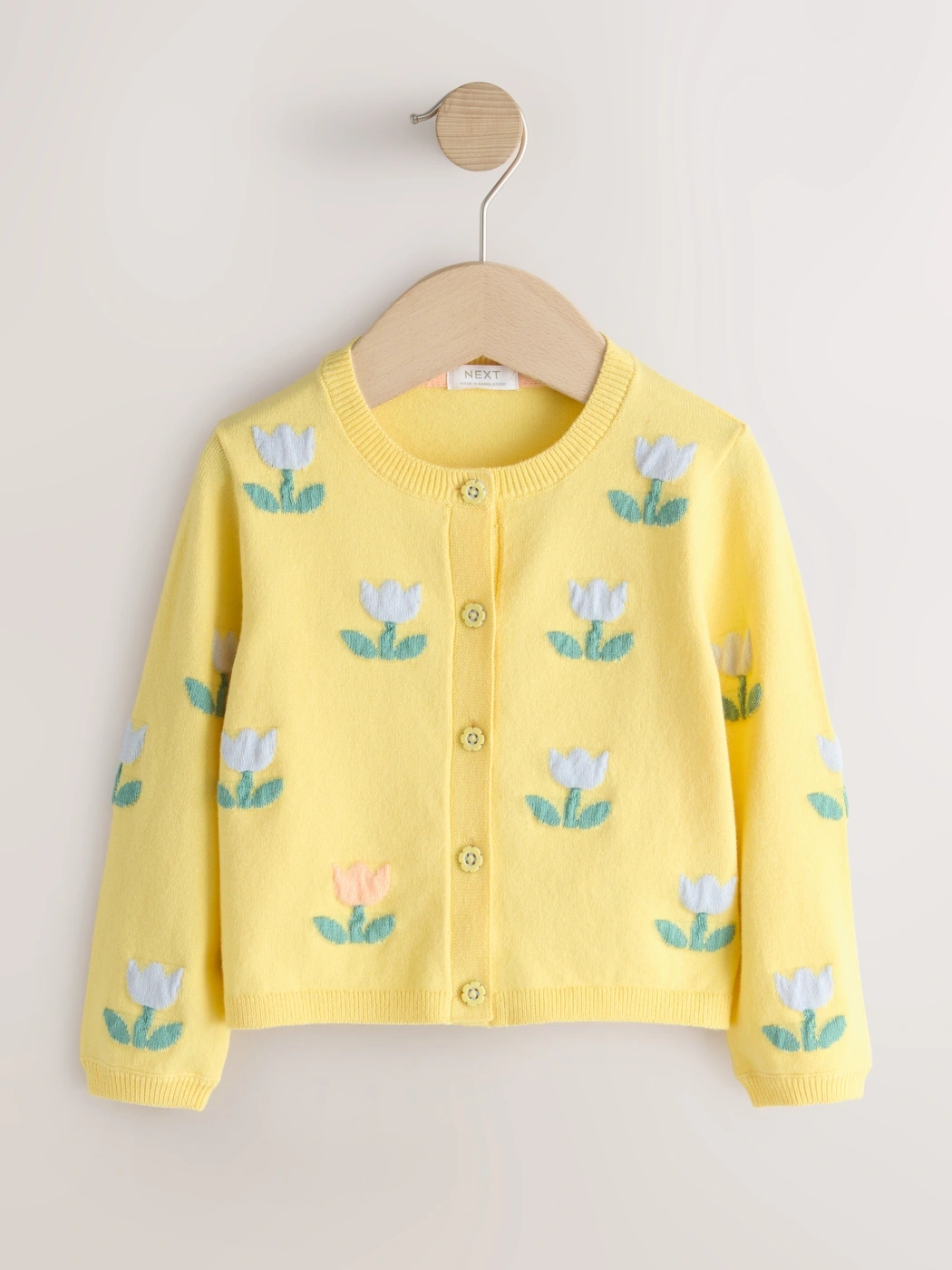 CHOMPA CARDIGAN TULIPANES BEBÉ NIÑA NEXT - 7