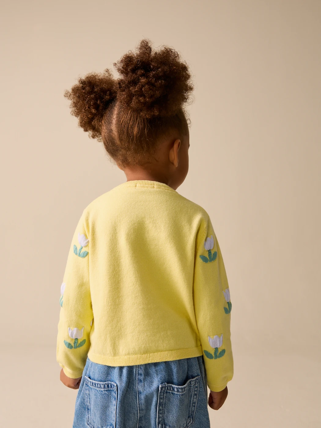 CHOMPA CARDIGAN TULIPANES BEBÉ NIÑA NEXT - 3
