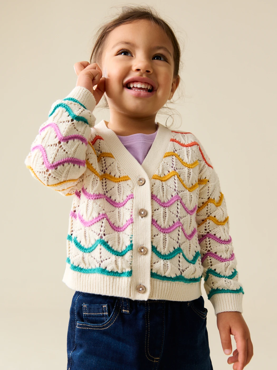 CHOMPA CARDIGAN BEBÉ NIÑA NEXT - 1