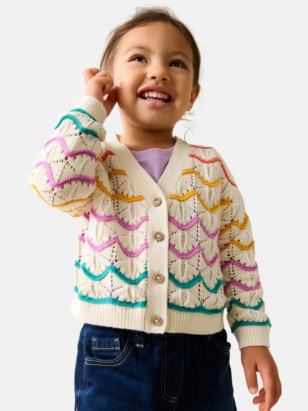 CHOMPA CARDIGAN BEBÉ NIÑA NEXT - 2