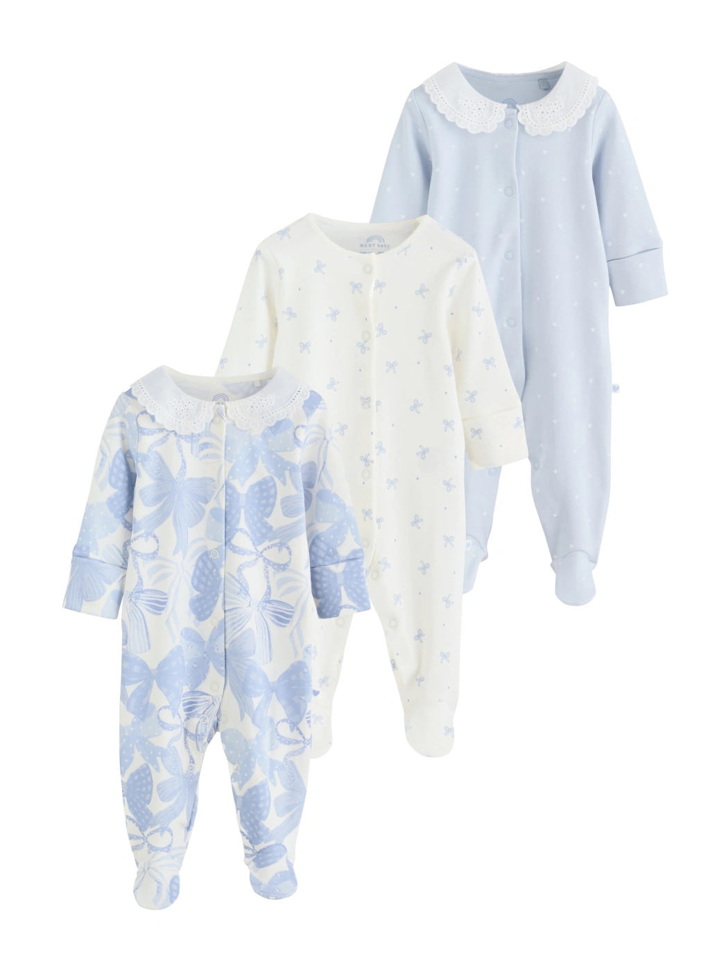 PIJAMAS PACK X3 BEBÉ NIÑO NEXT - 1