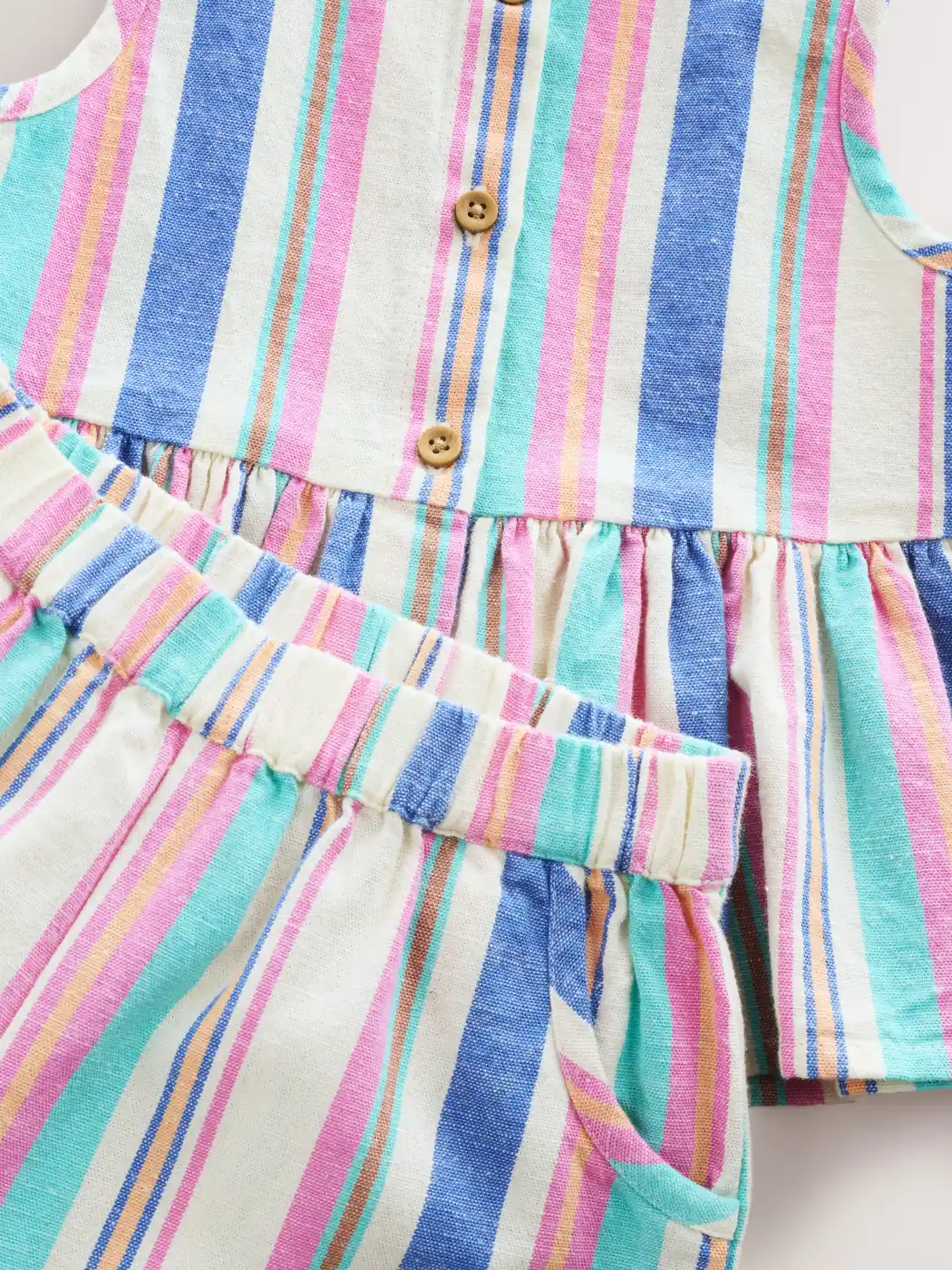  CONJUNTO BLUSA SIN MANGAS + PANTALÓN BEBÉ NIÑA NEXT - 7