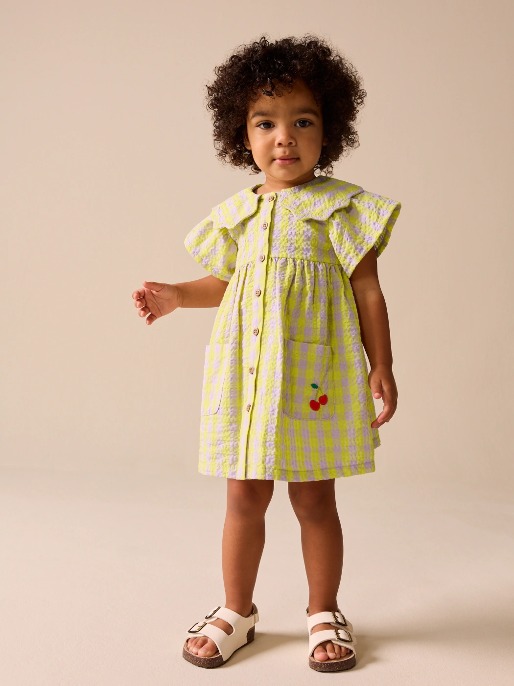 VESTIDO ALGODÓN BEBÉ NIÑA NEXT - 1