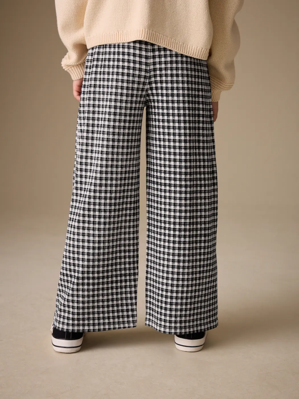 PANTALÓN DE BUZO CUADROS  NIÑA NEXT - 8