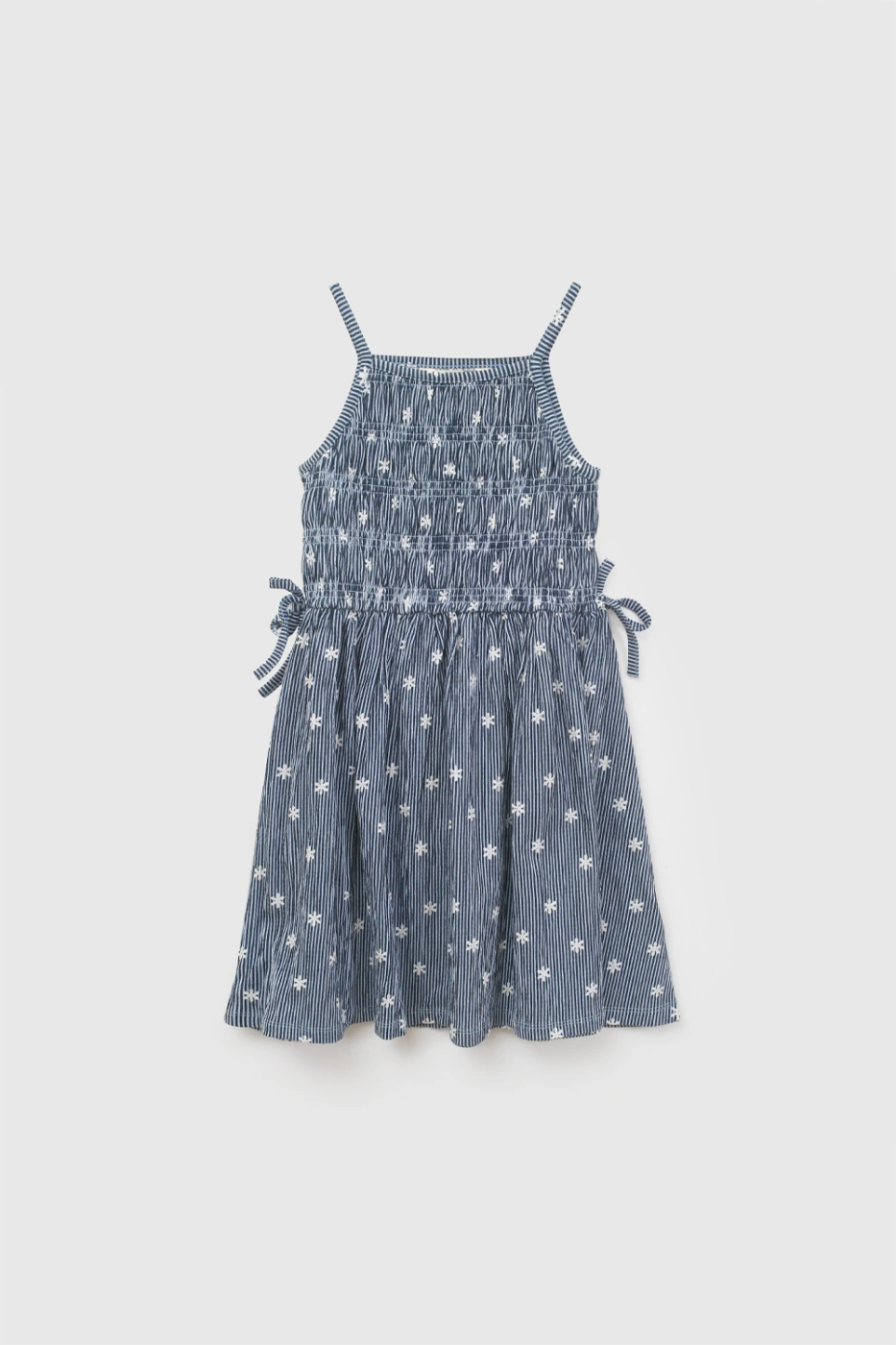 VESTIDO NIÑA COLLOKY ELASTICADO FLORES - 1