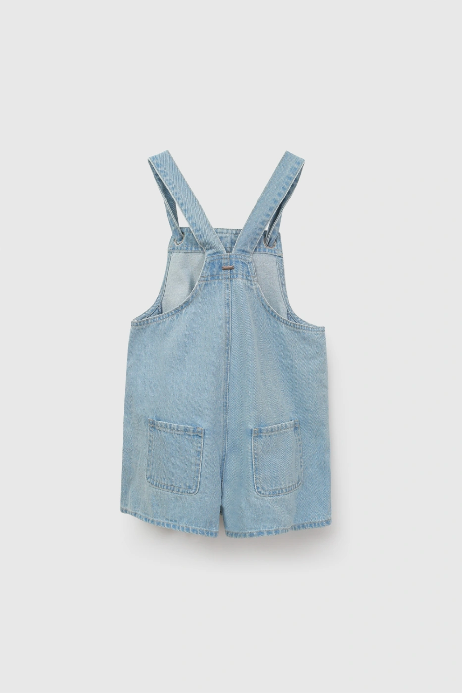 JARDINERA DENIM CORTA SHORT NIÑA COLLOKY - 2