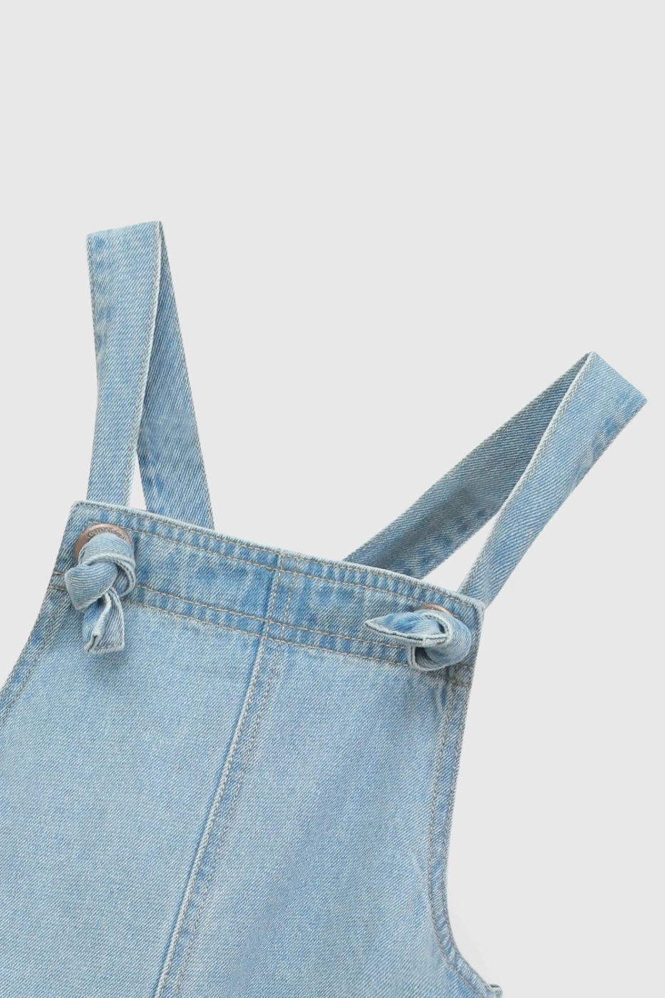 JARDINERA DENIM CORTA SHORT NIÑA COLLOKY - 3