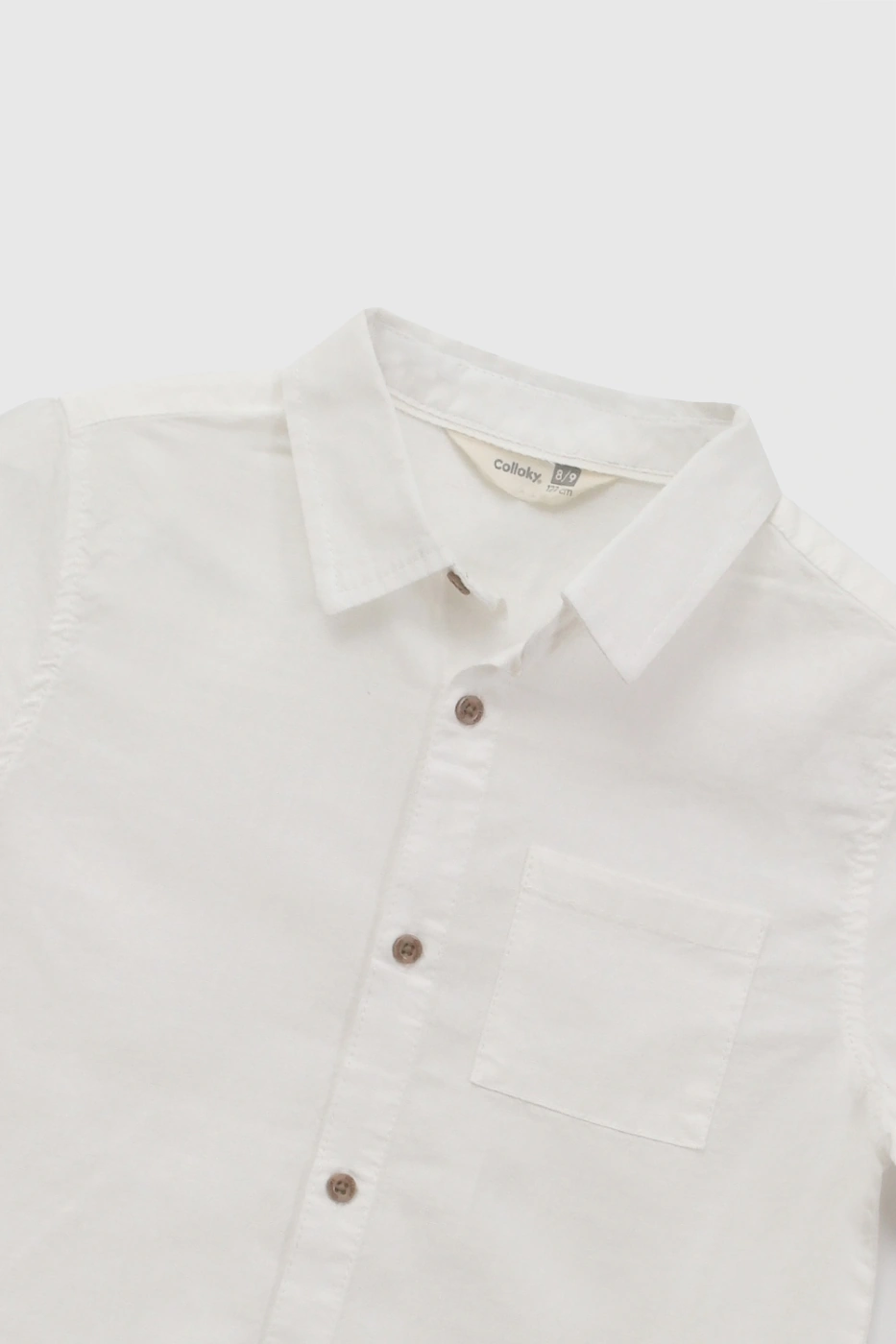 CAMISA MANGA CORTA LINO NIÑO COLLOKY - 3