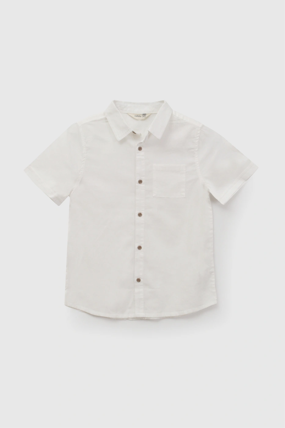 CAMISA MANGA CORTA LINO NIÑO COLLOKY - 1