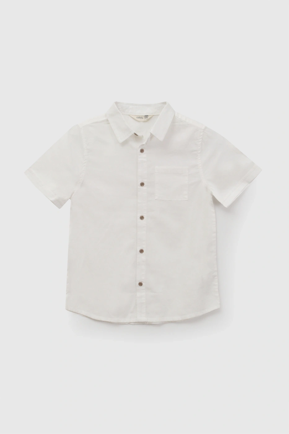 CAMISA MANGA CORTA NIÑO COLLOKY LINO - 2