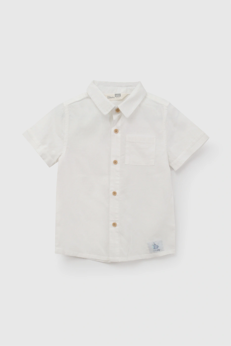 CAMISA MANGA CORTA BOLSILLO BEBÉ NIÑO COLLOKY - 1