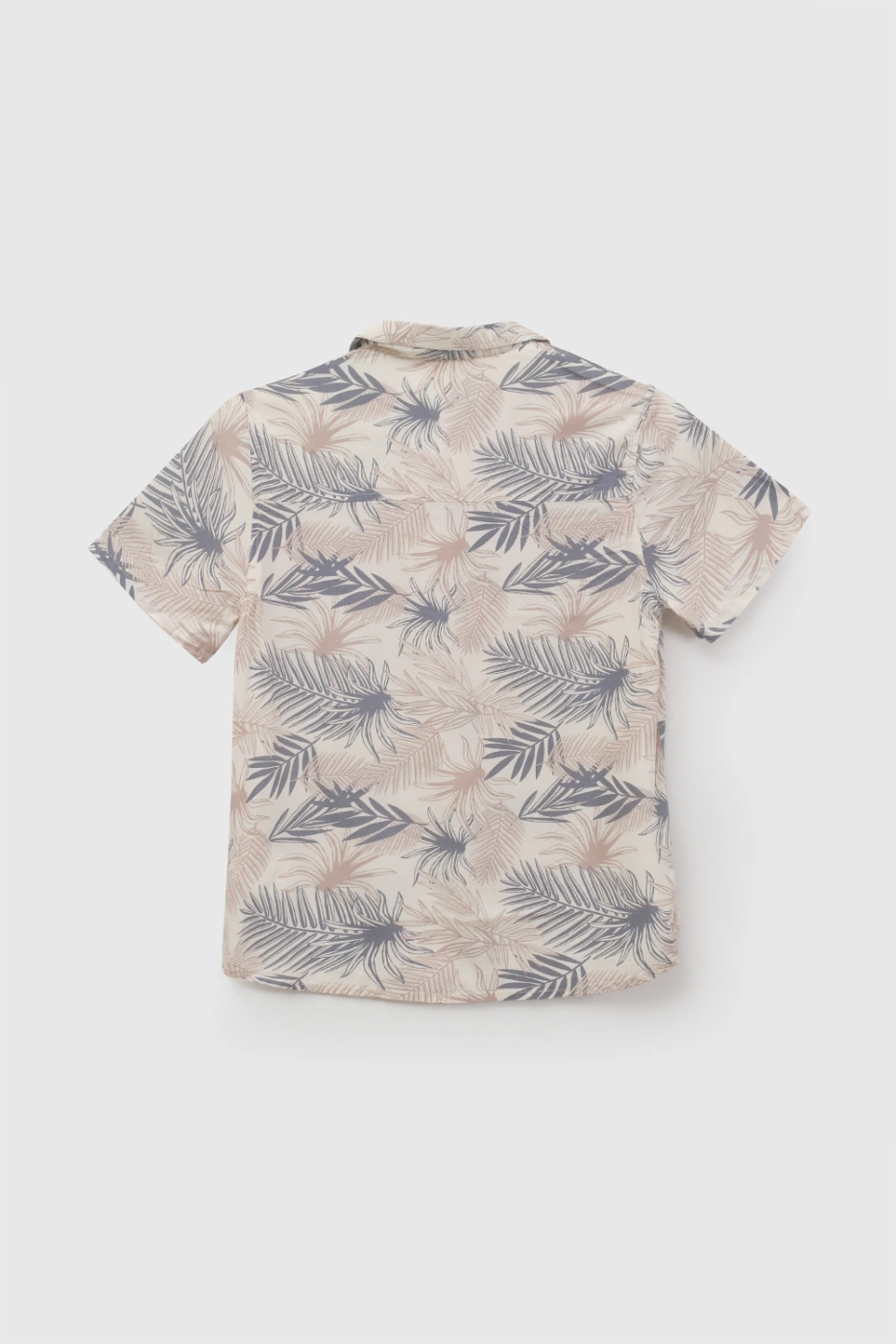 CAMISA MANGA CORTA ESTAMPADA TROPICAL NIÑO COLLOKY - 2