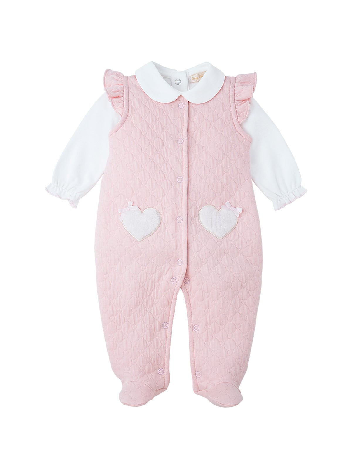 CONJUNTO ALGODÓN NIÑA BABY CLUB CHIC MI PEQUEÑA ROSE - 1