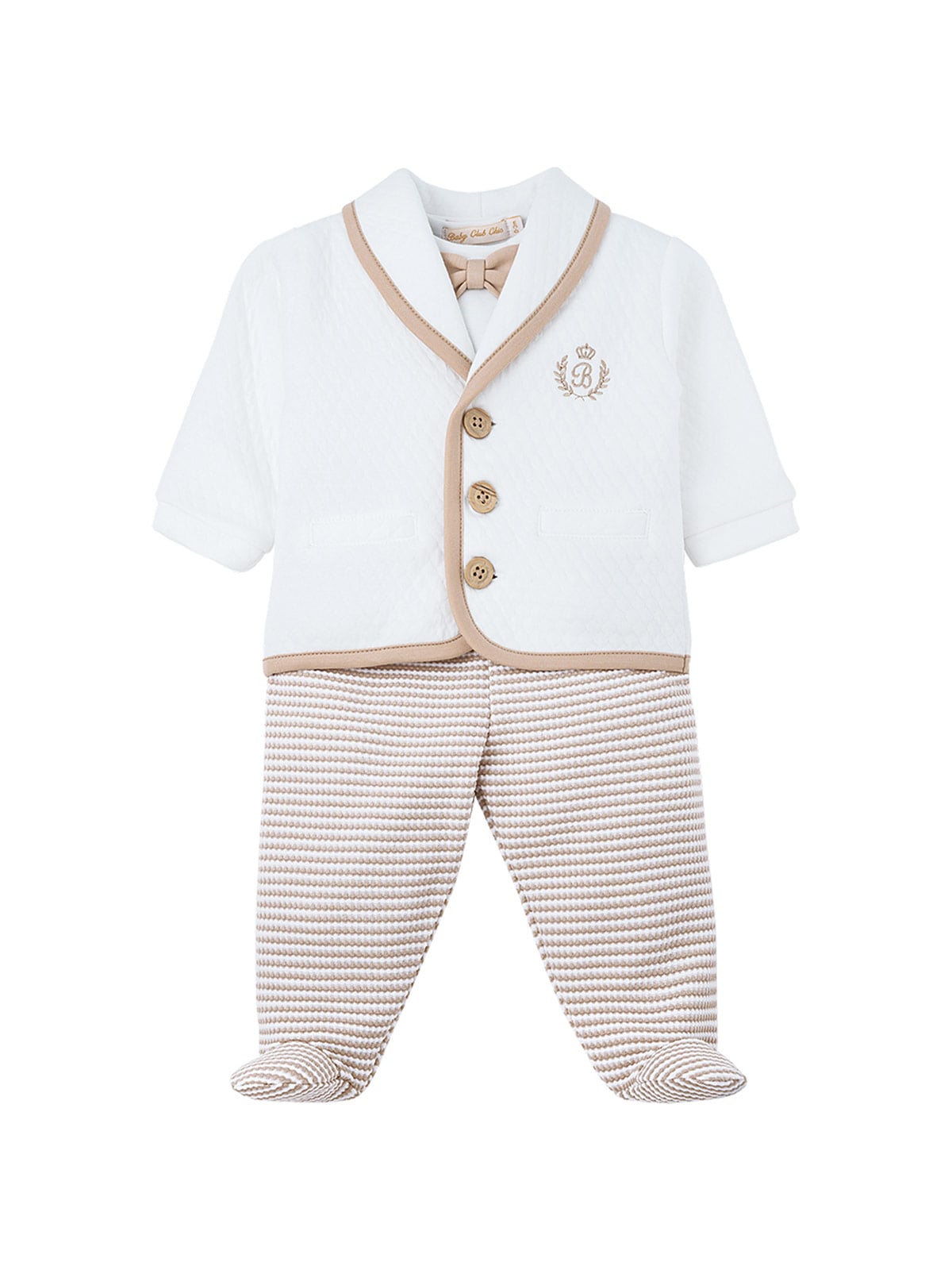 CONJUNTO ALGODÓN NIÑO BABY CLUB CHIC DINOLAND - 1