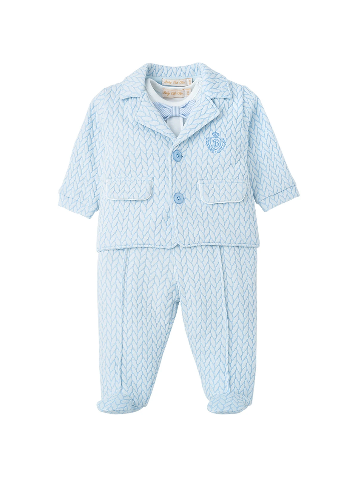 CONJUNTO ALGODÓN NIÑO BABY CLUB CHIC MEJORES AMIGOS - 1