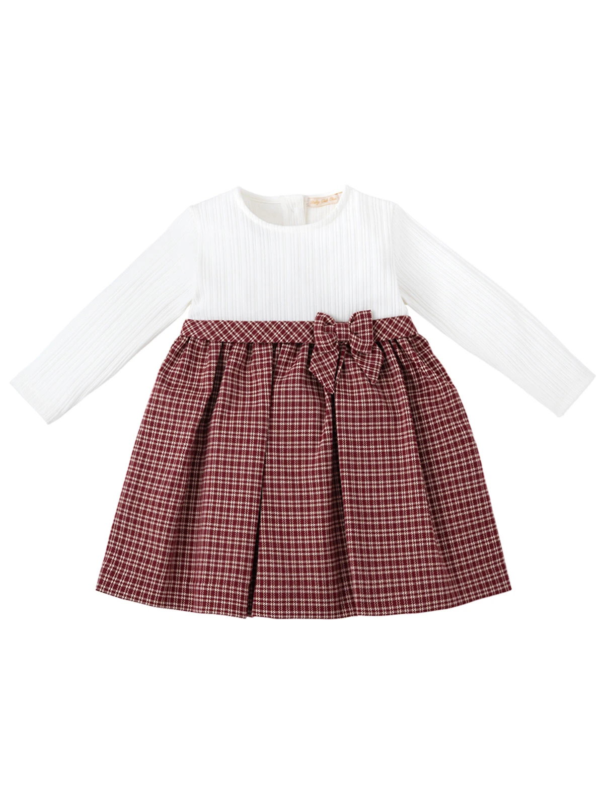 VESTIDO NIÑA BABY CLUB CHIC LOO ESCOCES - 1
