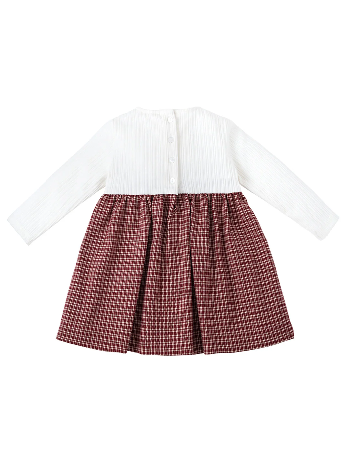 VESTIDO NIÑA BABY CLUB CHIC LOO ESCOCES - 2