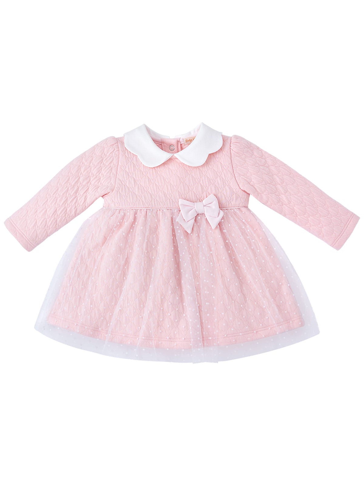 VESTIDO NIÑA BABY CLUB CHIC MI PEQUEÑA ROSE - 1
