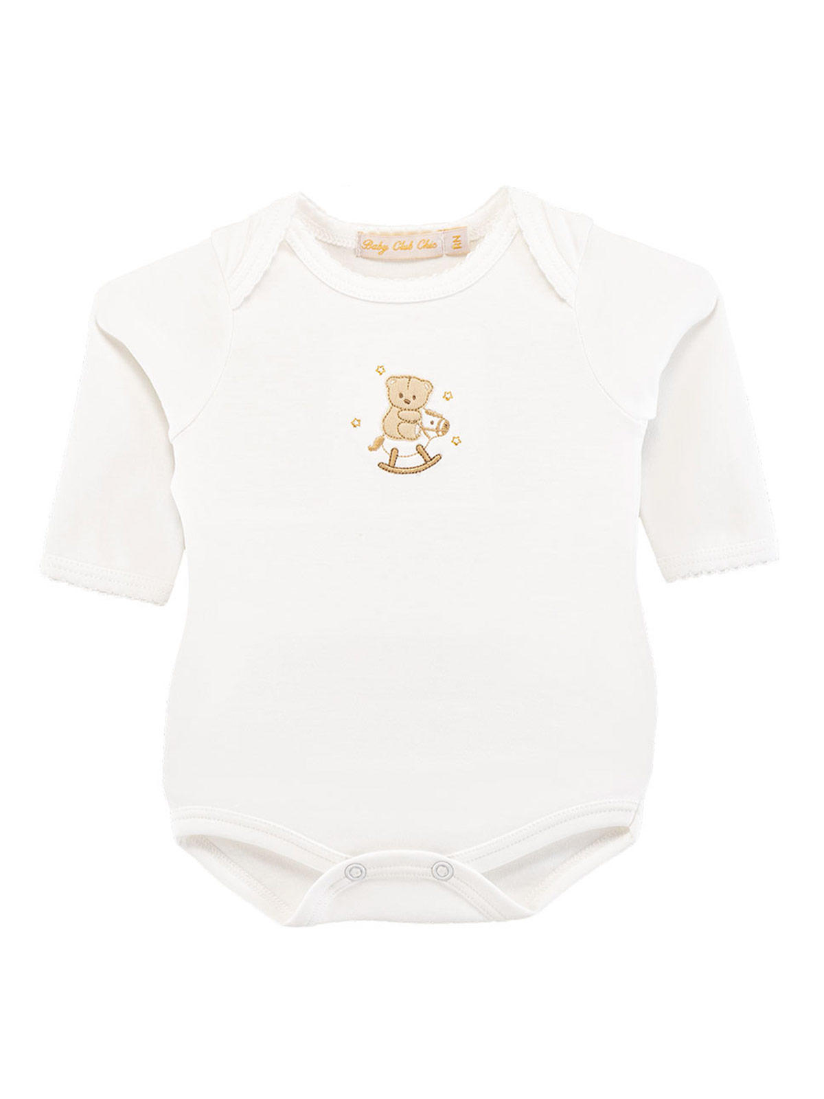 CONJUNTO ALGODÓN UNISEX BABY CLUB CHIC PANTALÓN Y BODY VINTAGE TOY - 2