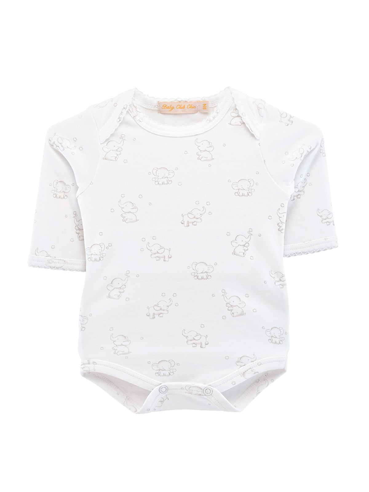 PACK X3 BODIES ALGODÓN UNISEX BABY CLUB CHIC BATH TIME - 3