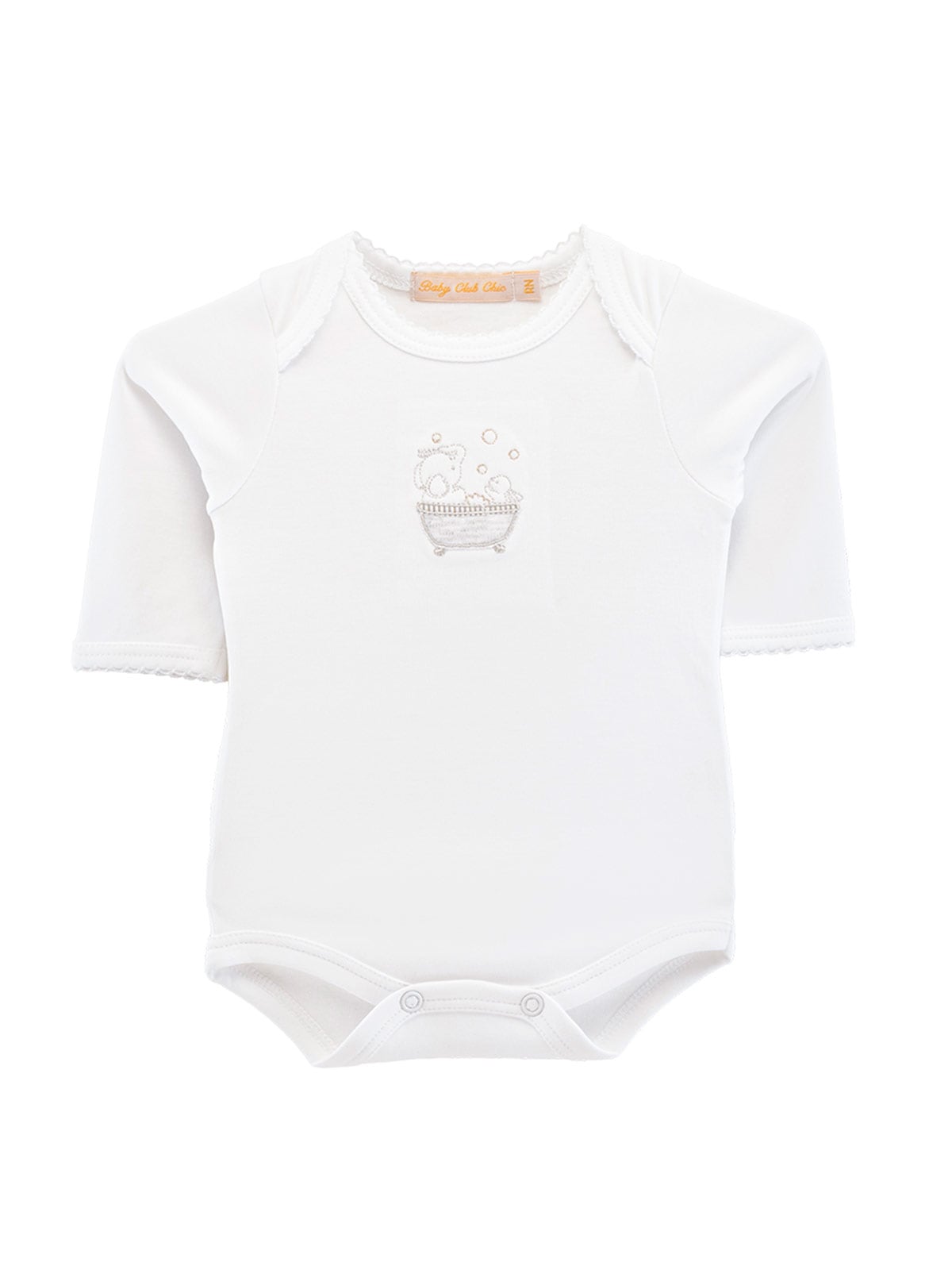 PACK X3 BODIES ALGODÓN UNISEX BABY CLUB CHIC BATH TIME - 2